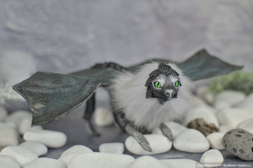 Серый зеленоглазый дракон (фото 7)