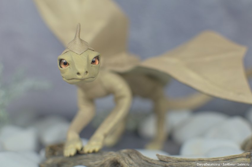 Золотистый дракончик — Авторские игрушки