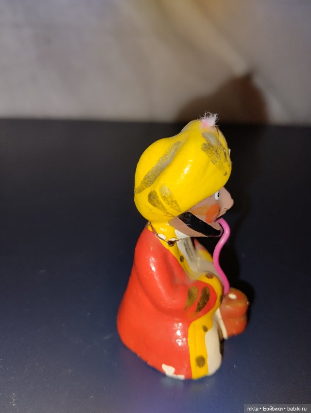 Игрушка СССР Индус курильщик (фото 2)