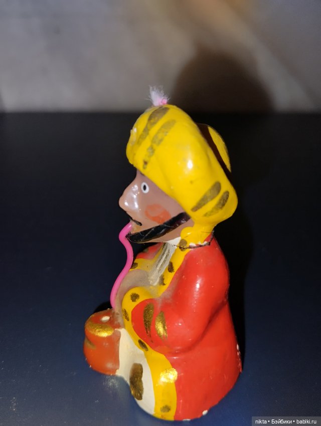 Игрушка СССР Индус курильщик (фото 4)