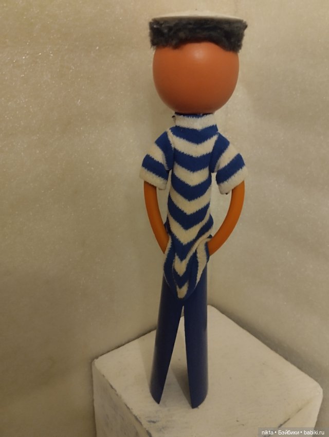 Моряк с трубкой — Винтажные куклы и игрушки детства (фото 3)
