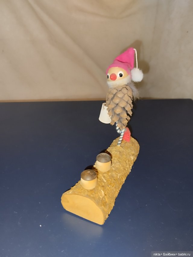 Игрушка под ёлку Гном — Винтажные куклы и игрушки детства (фото 4)