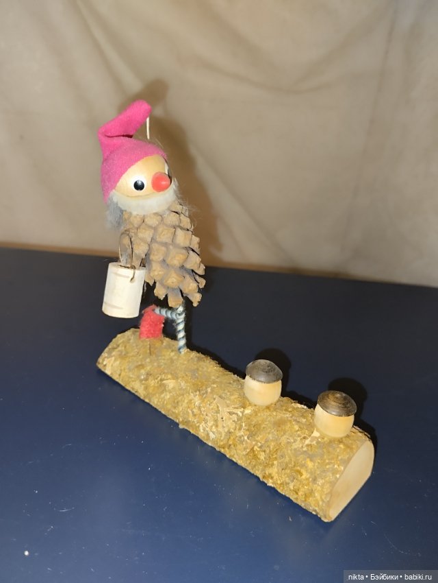 Игрушка под ёлку Гном — Винтажные куклы и игрушки детства