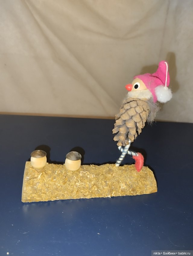 Игрушка под ёлку Гном — Винтажные куклы и игрушки детства (фото 2)