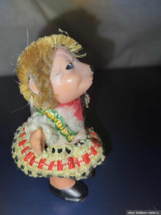Кукла ГДР Ежик — Винтажные куклы и игрушки детства (фото 2)