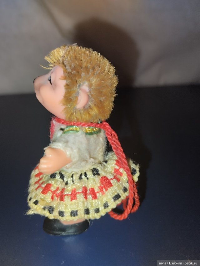 Кукла ГДР Ежик — Винтажные куклы и игрушки детства (фото 4)