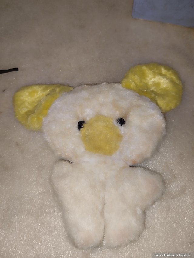 Мягкая игрушка СССР Поросенок плюшевый (фото 5)