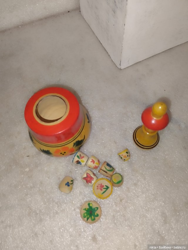 Игрушка СССР Бирюльки Дерево (фото 2)
