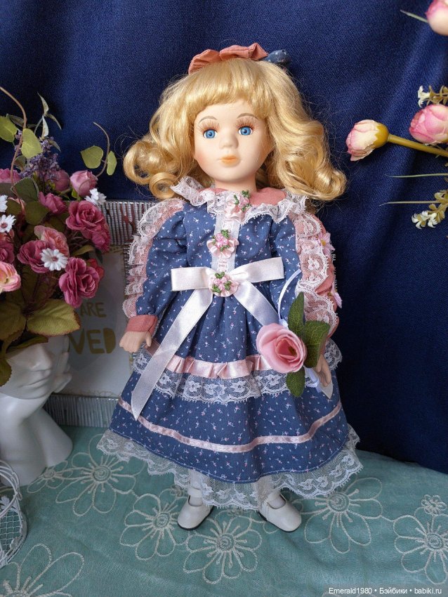 Фарфоровая кукла 90е — Фарфоровые куклы (фото 2)