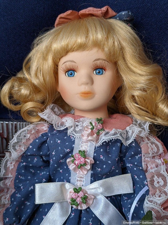 Фарфоровая кукла 90е — Фарфоровые куклы (фото 5)