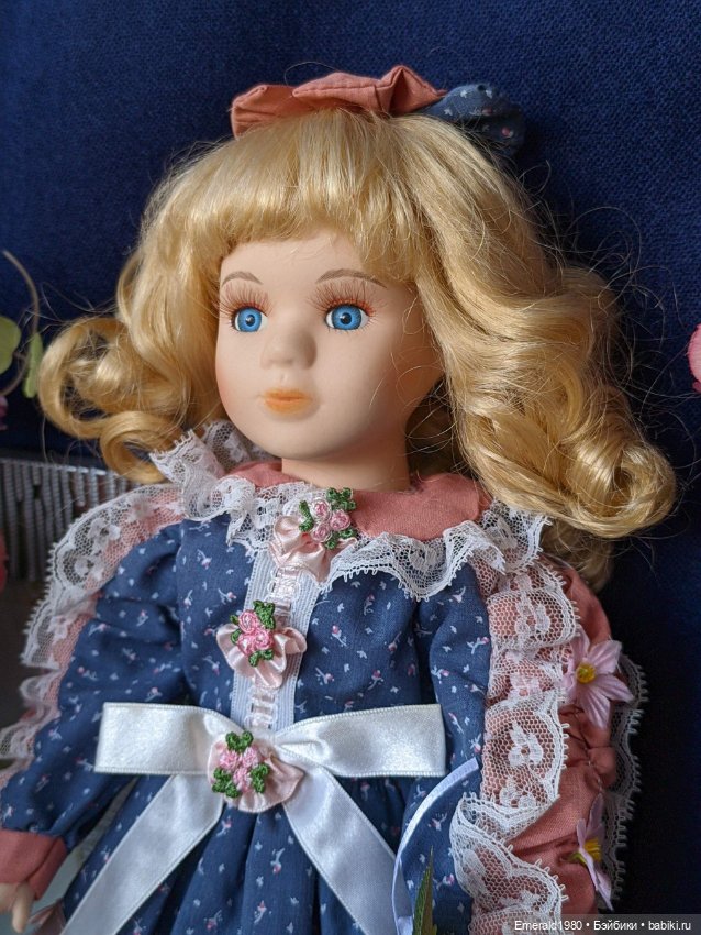 Фарфоровая кукла 90е — Фарфоровые куклы
