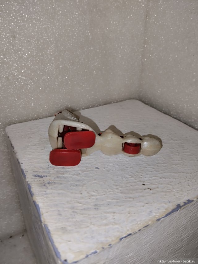 Игрушка СССР Утка с утятами Шагающая (фото 5)