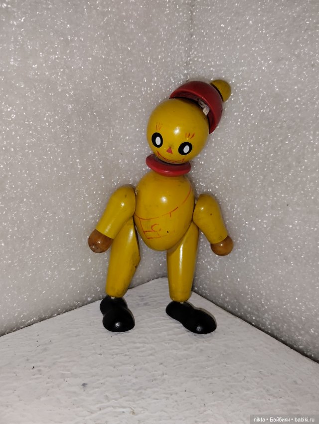 Деревянная игрушка СССР Мурзилка