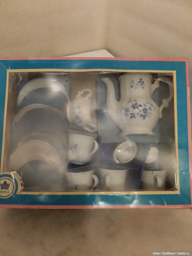 Кукольный, детский сервиз ГДР