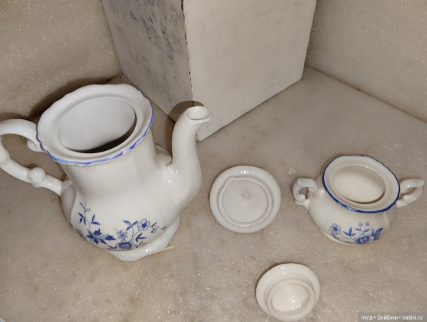 Кукольный, детский сервиз ГДР (фото 6)