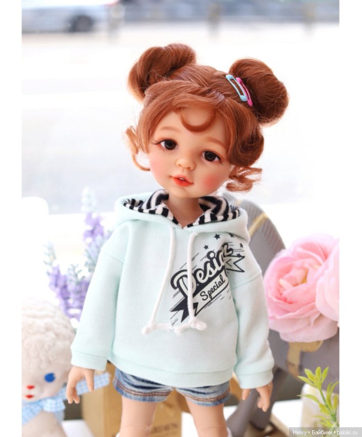 Толстовка фирмы TTYA для кукол Woori от Darak-i, Paola Reina, Little Darling