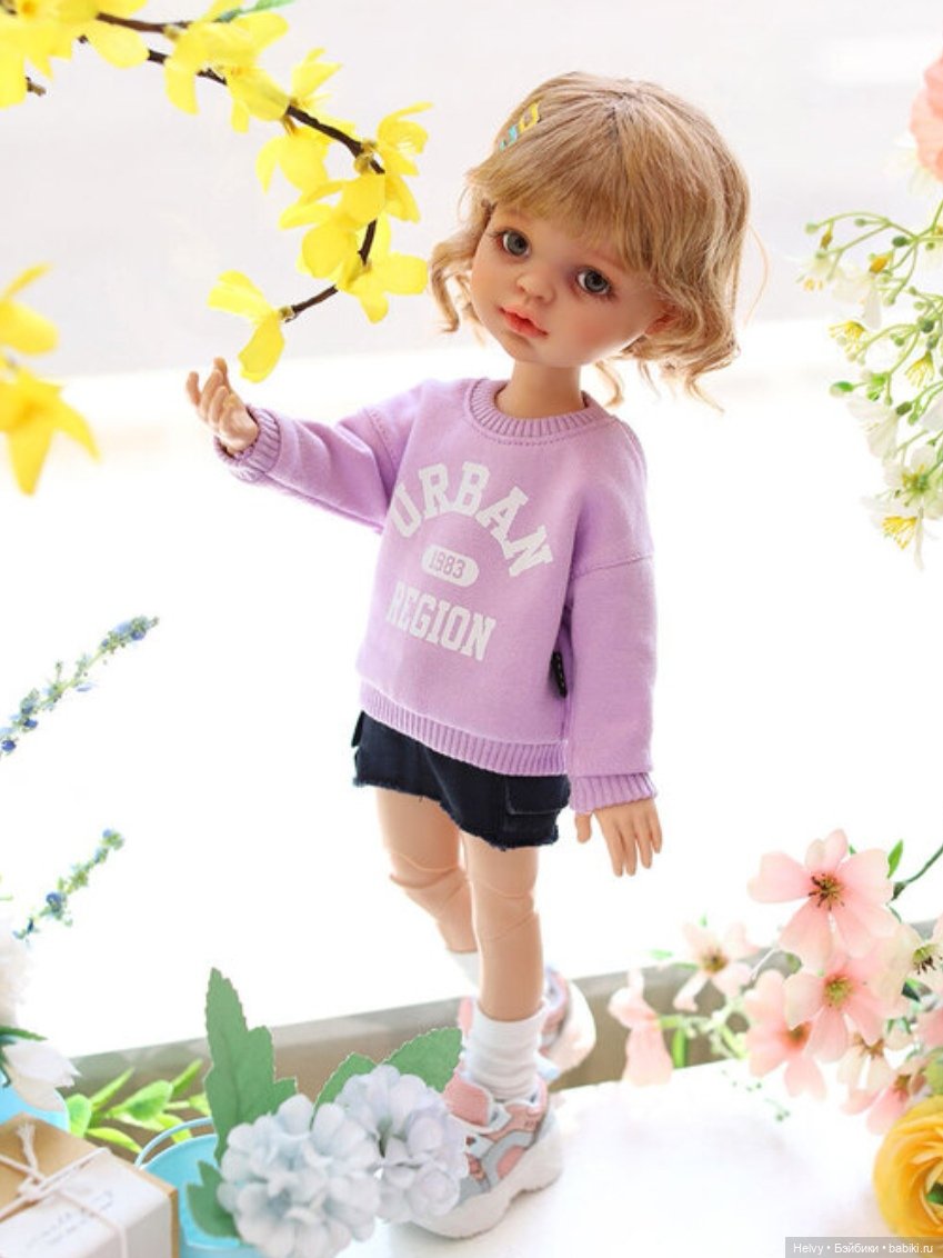 Толстовка фирмы TTYA для кукол Woori от Darak-i, Paola Reina, Little Darling (фото 3)