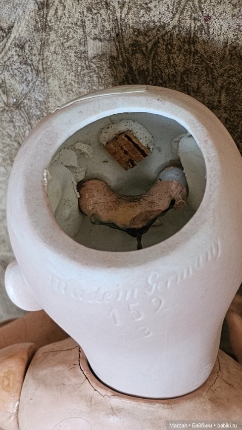 Антикварная малышка от Hertel Schwab, молд 152, рост 28 см