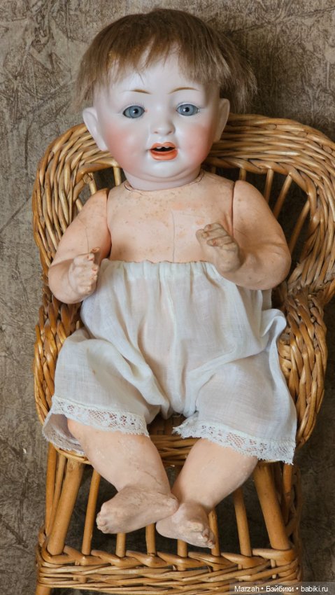 Антикварная малышка от Hertel Schwab, молд 152, рост 28 см (фото 10)