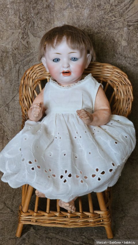 Антикварная малышка от Hertel Schwab, молд 152, рост 28 см (фото 9)