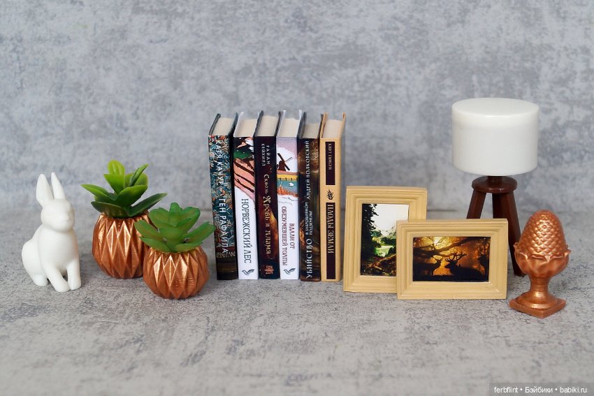 Набор для стеллажа №3 в масштабе 1:6