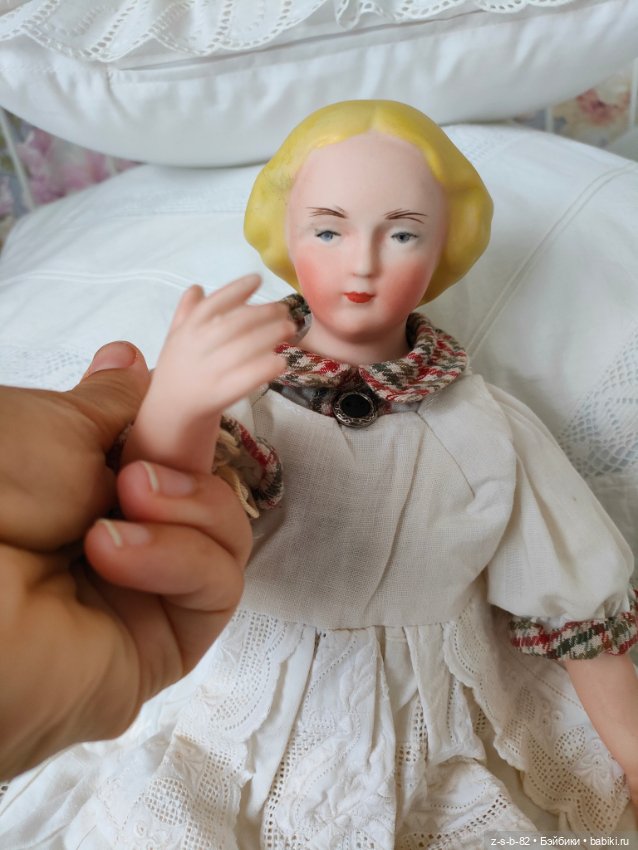 Авторская реплика чайны — Реплики антикварных кукол (фото 2)