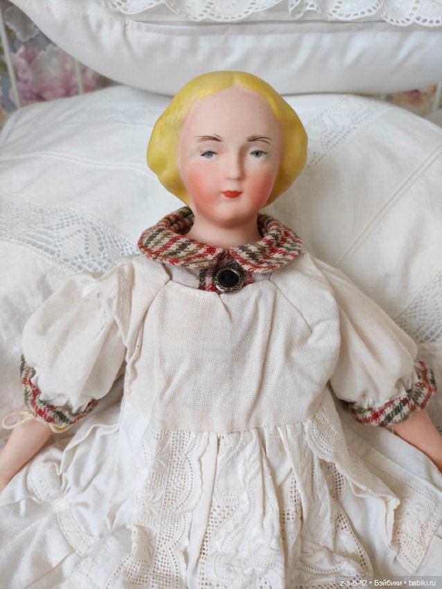 Авторская реплика чайны — Реплики антикварных кукол (фото 6)