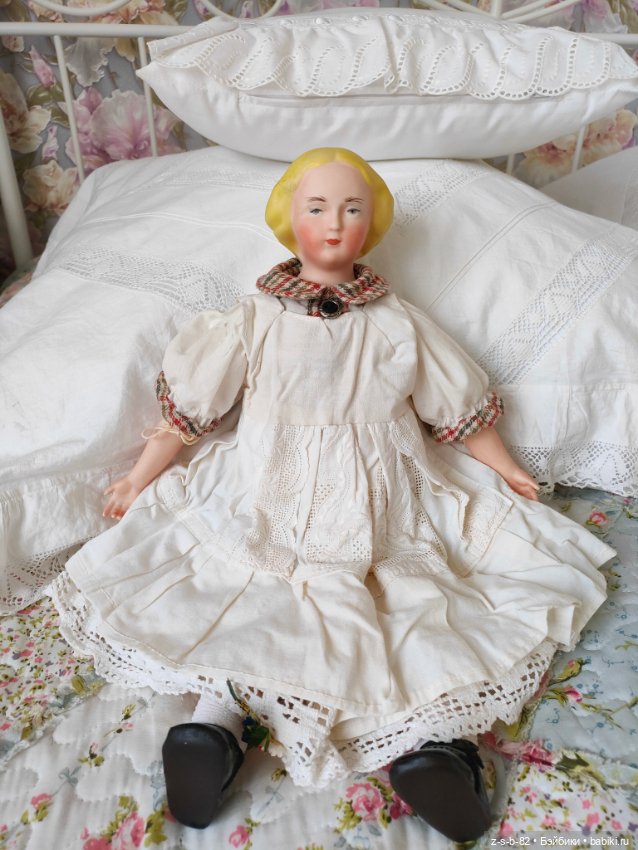 Авторская реплика чайны — Реплики антикварных кукол (фото 7)