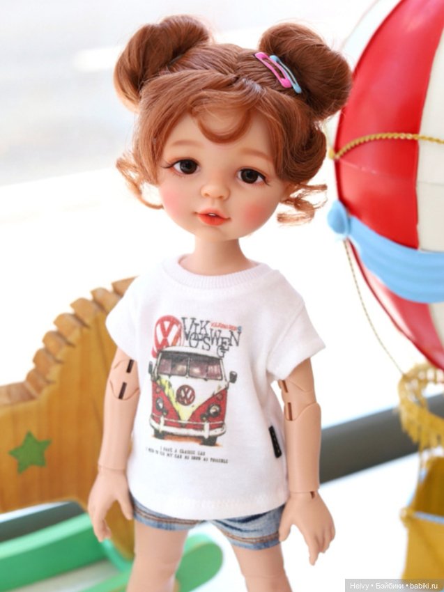 Футболка фирмы TTYA для кукол Woori, Paola Reina, Little Darling (фото 2)