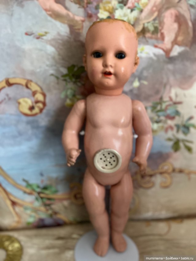 Редкая винтажная куколка Schönau Hoffmeister шприцфарфор молд 170 рост 46 см