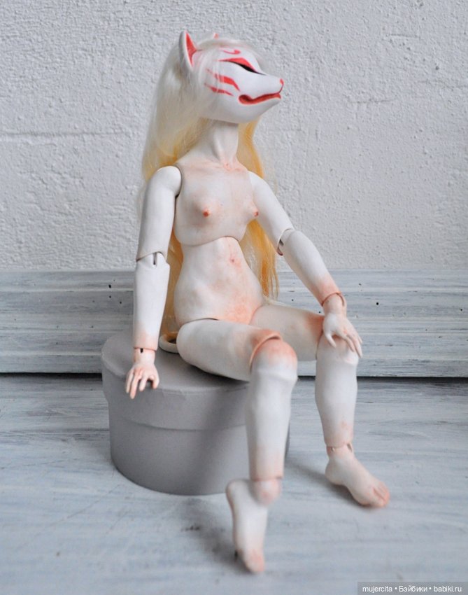 Кицунэ Мидори — Авторские куклы BJD (фото 4)