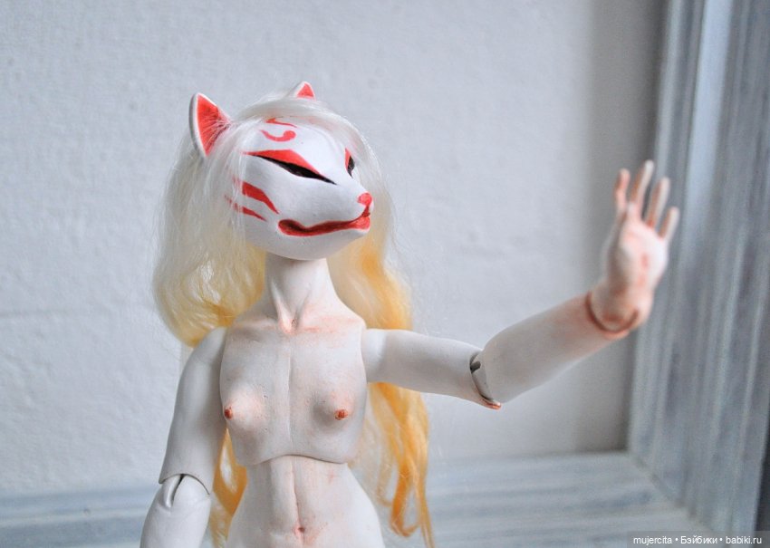 Кицунэ Мидори — Авторские куклы BJD (фото 3)
