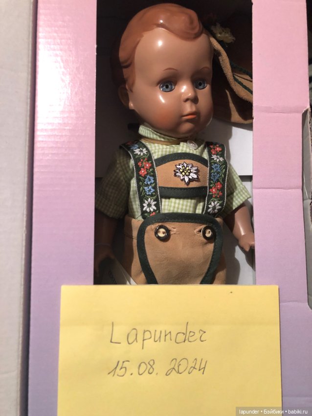 Кукла Schildkrot Hans (Шильдкрет Ганс, 34 см) (фото 7)