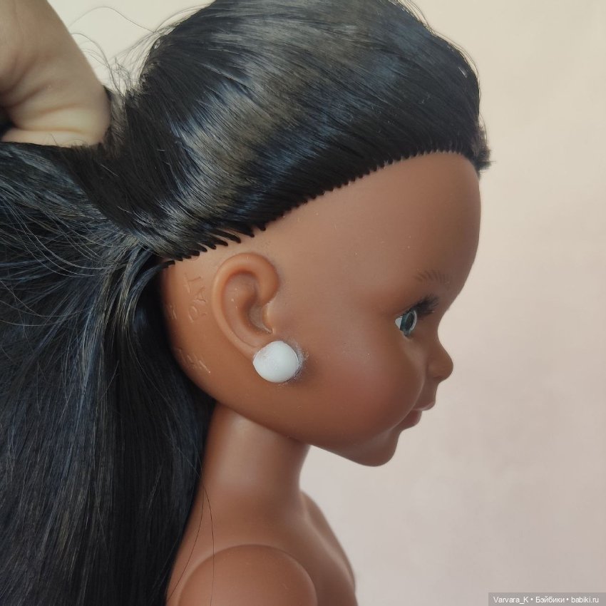 Paola Reina, кукла Клео Нора, мулатка с голубыми глазами, 32 см (фото 7)