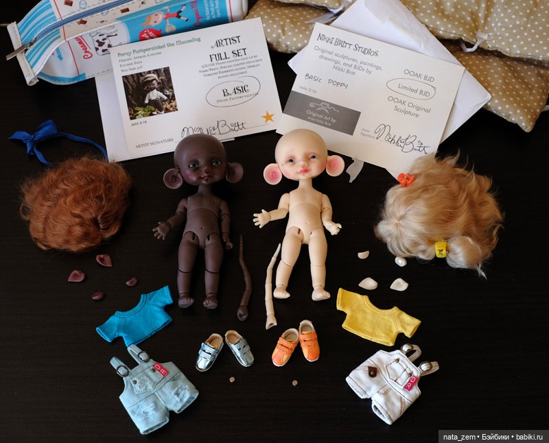 Озорные мышата от Никки Бритт "в образе" (полный комплект с документами) (фото 6)