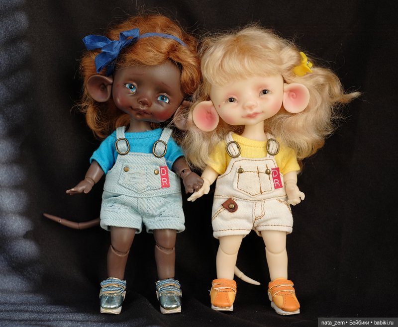 Озорные мышата от Никки Бритт "в образе" (полный комплект с документами)