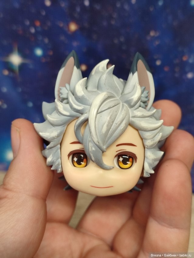 Парик нендороид и голова YMY с подвижными глазами