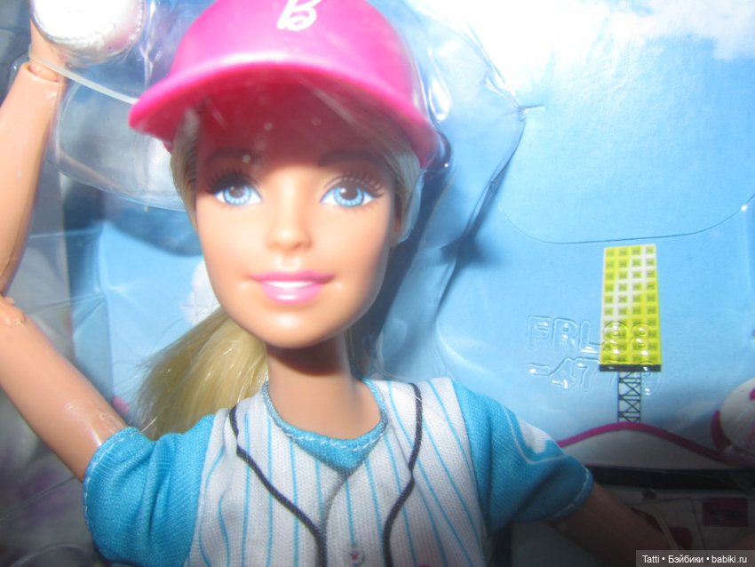 Барби Бейсболистка Made to Move (2) (фото 6)