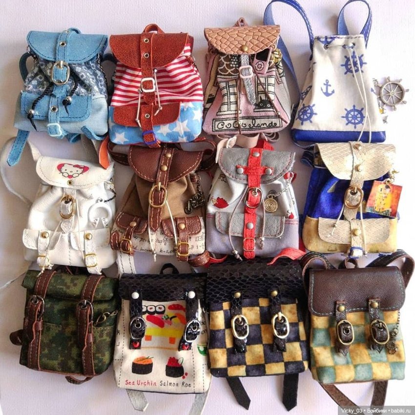 Рюкзаки для 1/4 мсд бжд MSD BJD (фото 8)