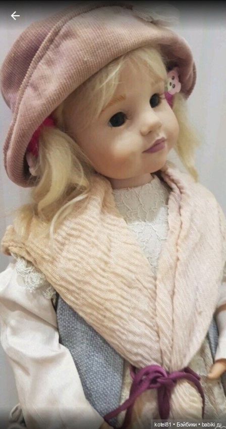 Gunzel April виниловая коллекционная кукла (фото 6)