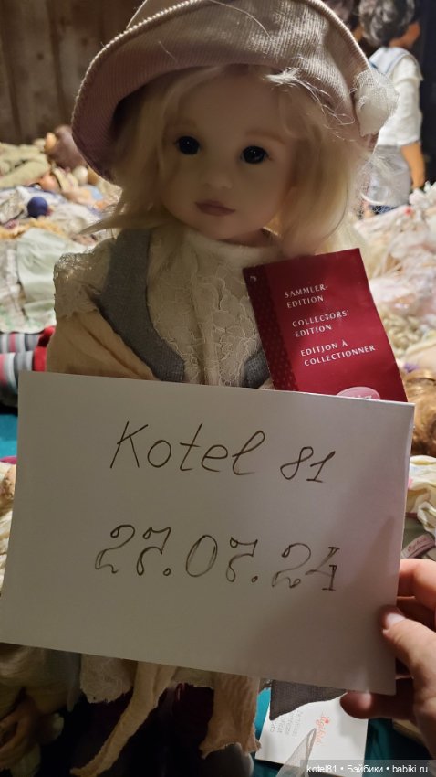 Gunzel April виниловая коллекционная кукла (фото 2)