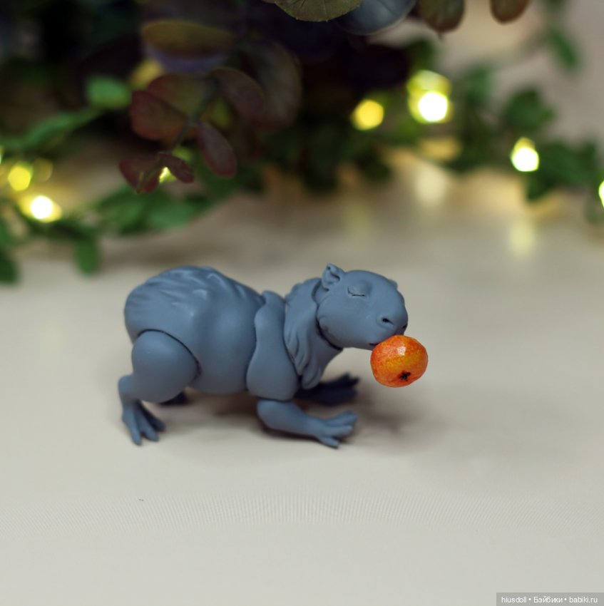 Шарнирный Капибарёнок — Авторские куклы BJD (фото 3)