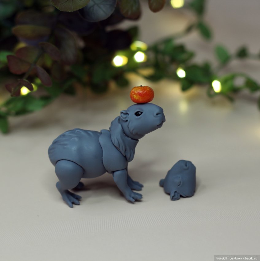 Шарнирный Капибарёнок — Авторские куклы BJD