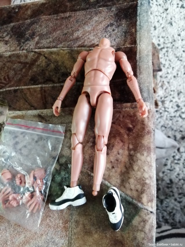 Телоид мужской 1/12 — Тела и головы для кукол (фото 6)