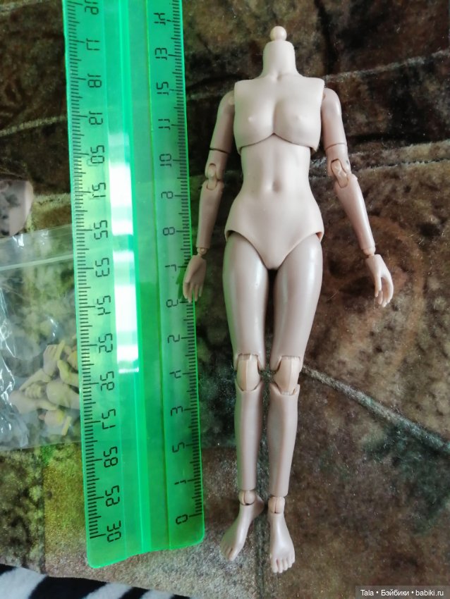 Телоид женский 1/12 — Тела и головы для кукол (фото 3)