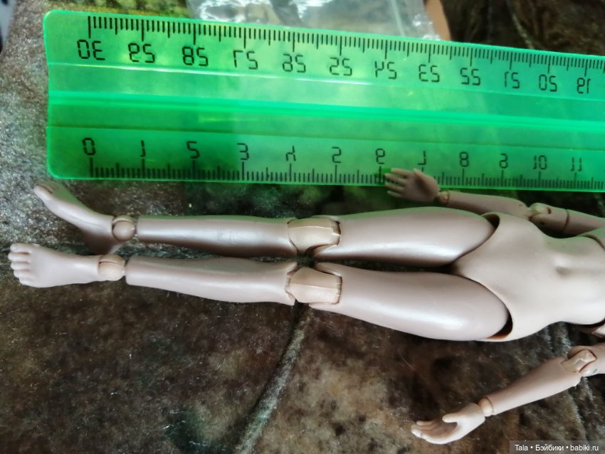 Телоид женский 1/12 — Тела и головы для кукол (фото 2)