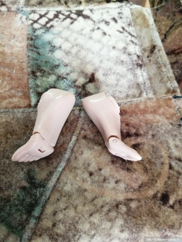 Стопы 3,8 см, мужские — Тела и головы для кукол (фото 4)