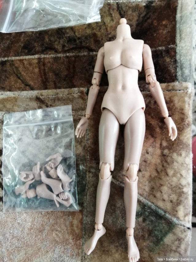 Телоид женский 1/12 — Тела и головы для кукол (фото 7)