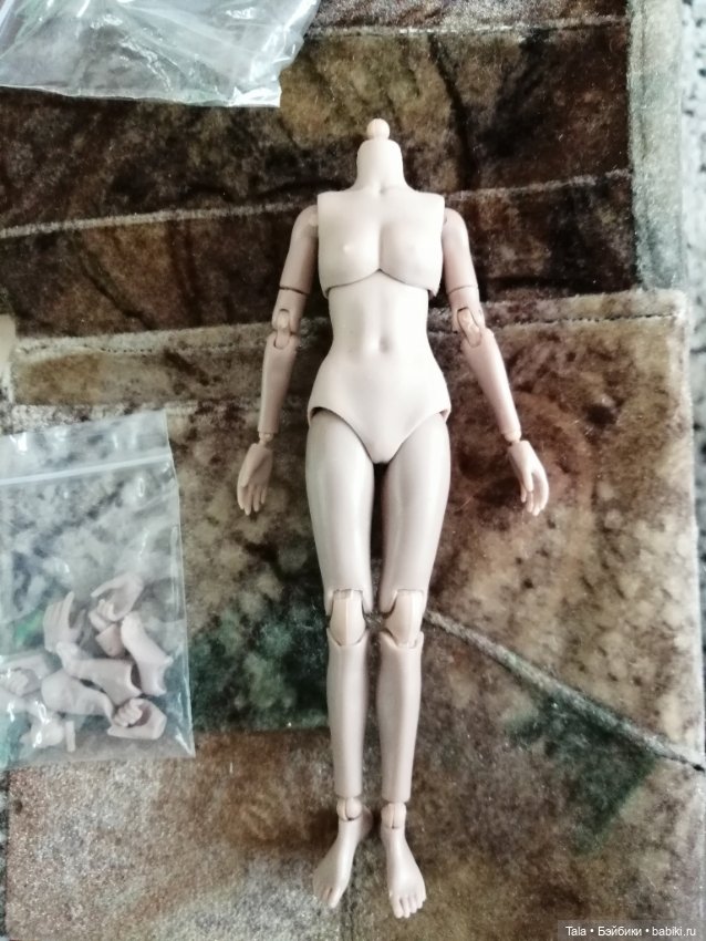 Телоид женский 1/12 — Тела и головы для кукол (фото 6)