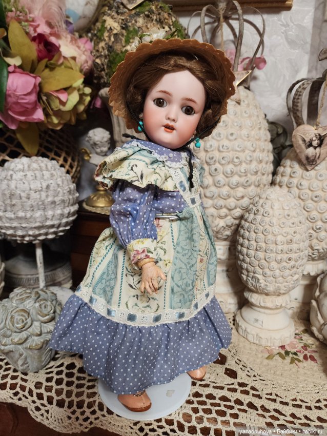 Антикварная куколка Симон Хальбиг Генрих Хандверк 35 см (фото 9)